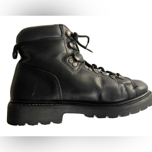 Harley Davidson Dipstick Boots Men's Size 8.5 Black Leather Motorcycle D91610 - Picture 7 of 16